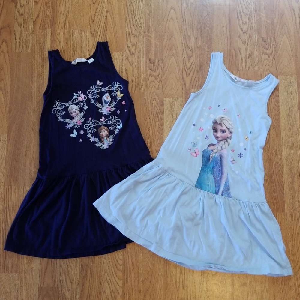 🌟SALE🌟 ⬇️ $6 Pair of H&M girls' Frozen dresses